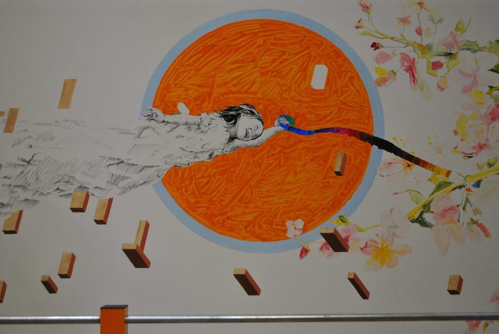 Daler-Rowney x Pepe Gaka Mixed Media an der Wand – Wandmalerei-Projekt